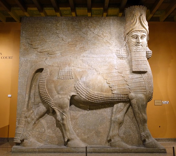 Phục dựng bức tượng Lamassu nối tiếng từng bị IS phá hủy tại Iraq