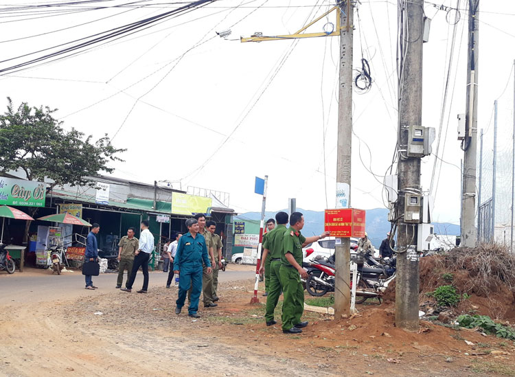 Di Linh: ra mắt mô hình camera an ninh tự quản