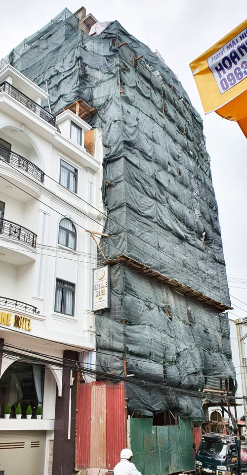 Đà Lạt: Đình chỉ thi công công trình vượt tầng