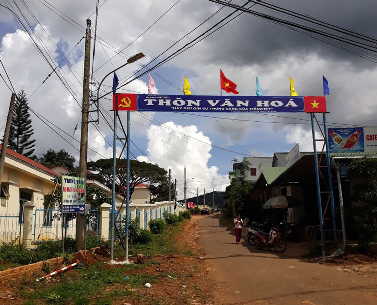 Lăng Kú xây dựng khu dân cư đảm bảo an toàn giao thông