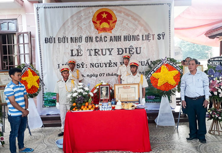 Lâm Hà: Đón nhận và truy điệu một hài cốt liệt sĩ