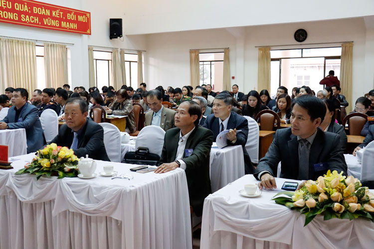 Đồng chí Nguyễn Trọng Ánh Đông, Ủy viên BTV Tỉnh ủy, Chủ tịch UBMTTQ Việt Nam tỉnh Lâm Đồng tham dự Đại hội