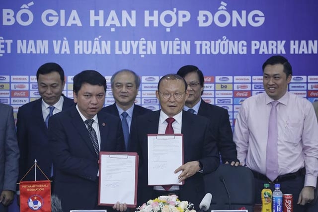 HLV Park Hang Seo hướng tới mục tiêu lớn hơn cùng bóng đá Việt Nam