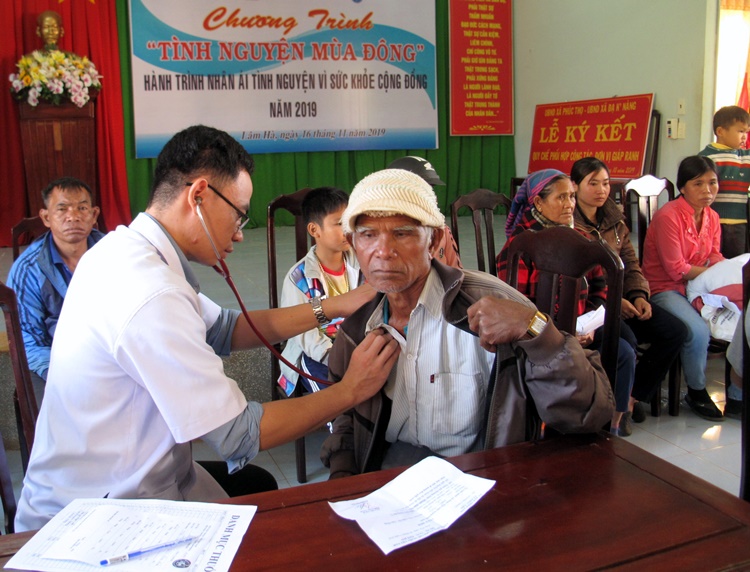 Tình nguyện mùa đông vì sức khỏe cộng đồng