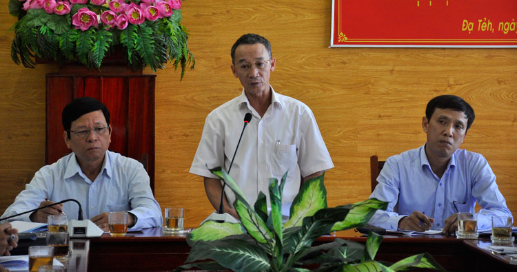 &quot;Đạ Tẻh là một trong những địa phương tiêu biểu thực hiện tốt các nhiệm vụ chính trị và phong trào thi đua&quot;