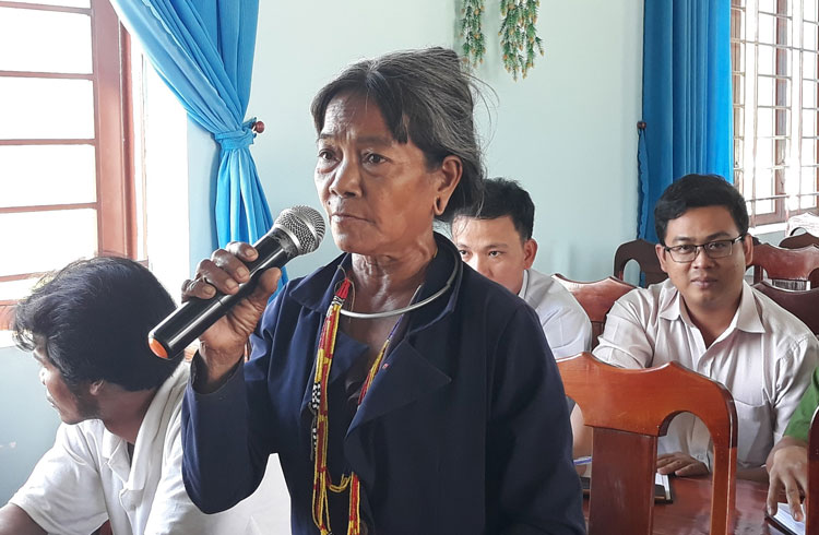 Đại biểu HĐND tỉnh Lâm Đồng tiếp xúc cử tri huyện Cát Tiên