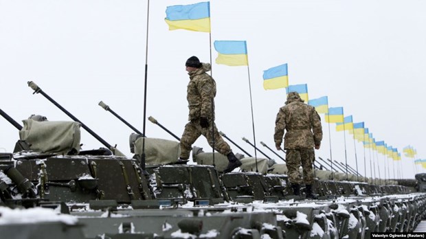 Mỹ cấp các khoản viện trợ quân sự trị giá gần 50 triệu USD cho Ukraine