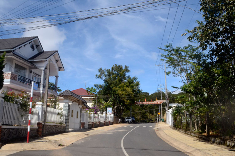 Khu dân cư kiểu mẫu Đồng Tâm &quot;xanh - sạch - đẹp, an toàn&quot;