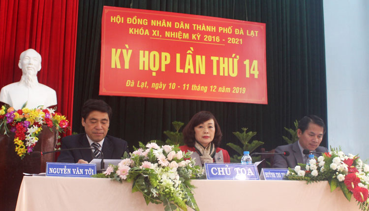 HĐND TP Đà Lạt khóa XI tổ chức kỳ họp lần thứ 14