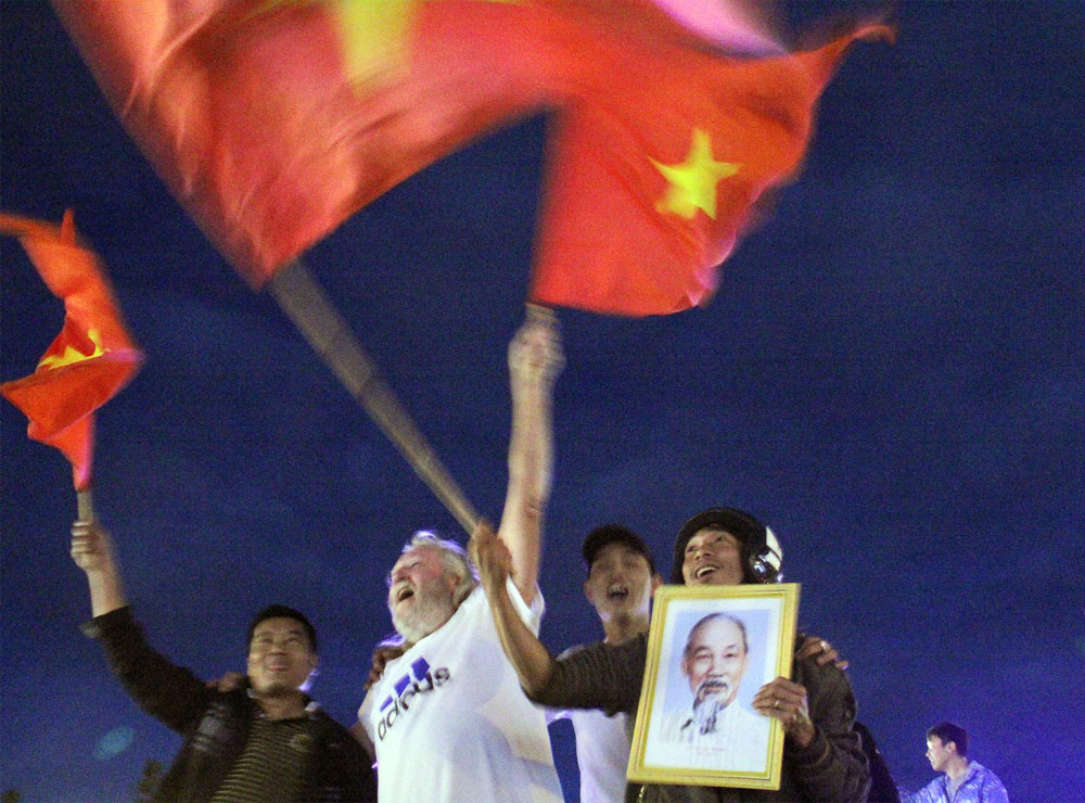 Chung niềm vui thể thao Việt Nam. Ảnh: Minh Đạo
