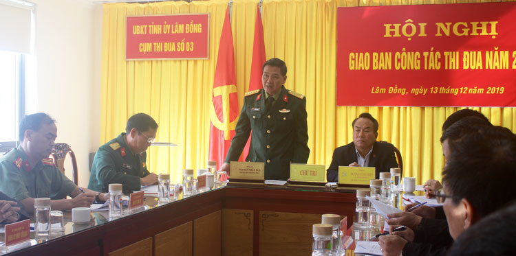 Ủy Ban Kiểm tra Tỉnh ủy giao ban cụm thi đua số 3