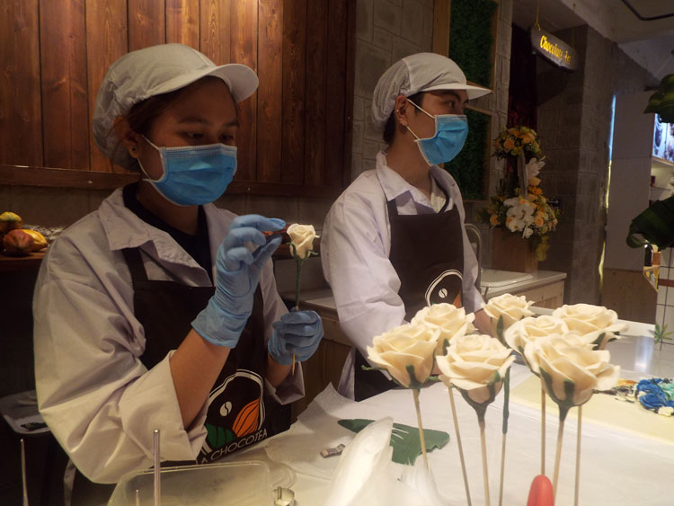 Trình diễn tạo hoa nghệ thuật