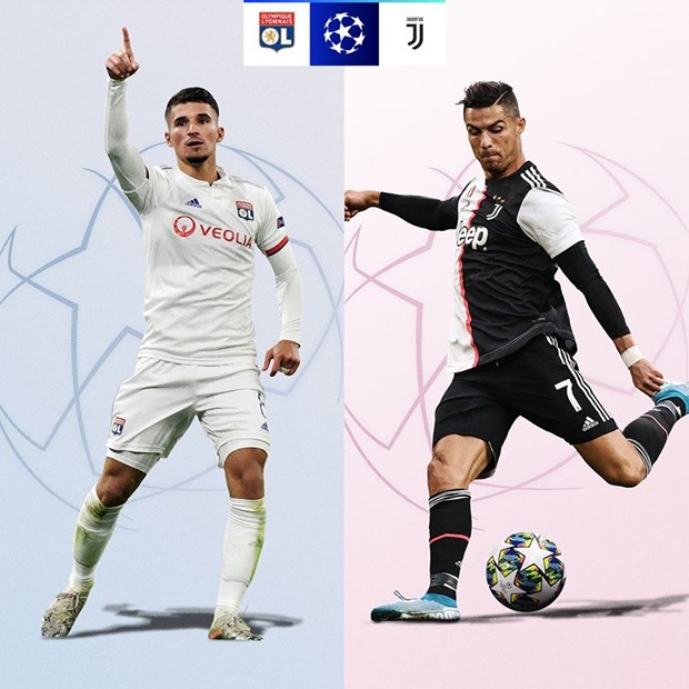 Lyon - Juventus. Đội bóng Italy bốc phải lá thăm khá may mắn, Cristiano Ronaldo sẽ có cơ hội nâng cao kỷ lục? 