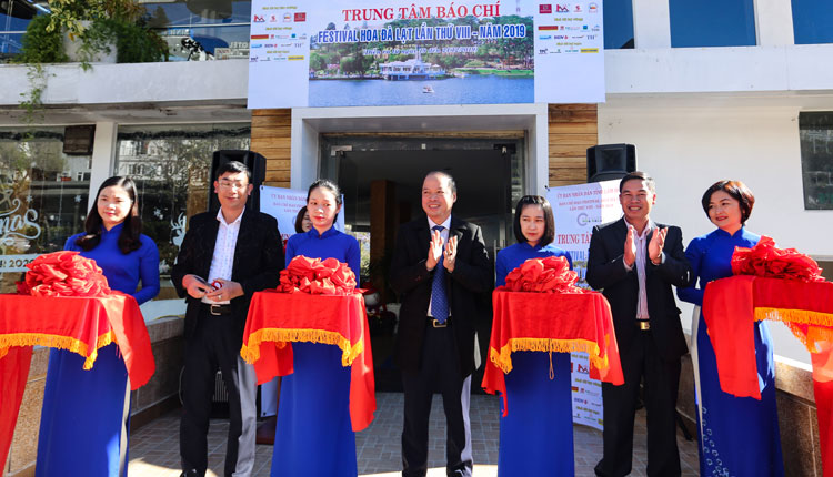 Khai trương Trung tâm báo chí phục vụ Festival Hoa Đà Lạt