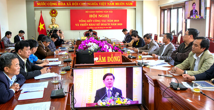Hội nghị trực tuyến tổng kết công tác ngành giao thông