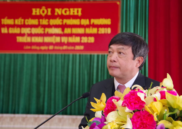 Tổng kết công tác quốc phòng địa phương và giáo dục quốc phòng - an ninh năm 2019