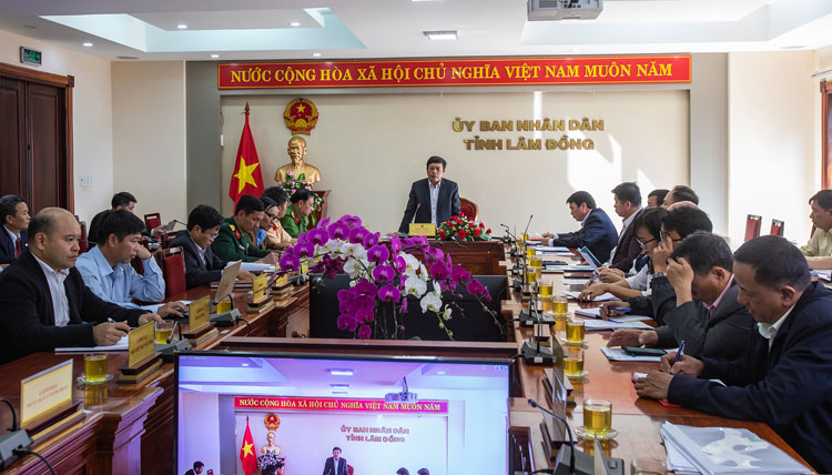 Hội nghị trực tuyến toàn tỉnh về công tác đảm bảo an toàn giao thông năm 2019