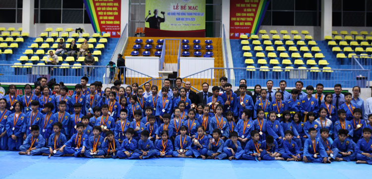 Vovinam hiện đang thu hút nhiều tầng lớp thanh, thiếu niên trên địa bàn tỉnh tham gia luyện tập