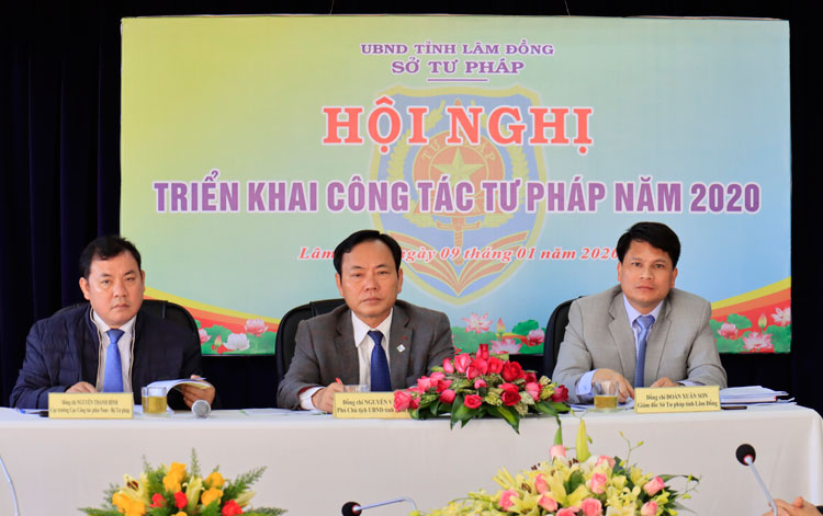 Ngành tư pháp cần tiếp tục đổi mới mạnh mẽ tư duy quản lý