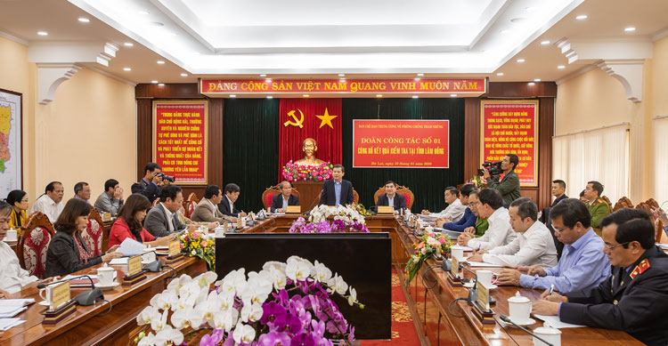 Toàn cảnh buổi làm việc