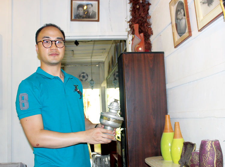 Ngôi nhà xưa cũ mà chàng trai Phạm Hoàng Luân cố công lưu giữ những kỷ vật về Đà Lạt xưa
