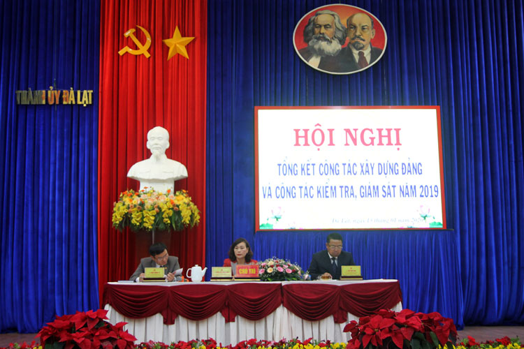 Đà Lạt: Tổng kết công tác xây dựng Đảng và công tác kiểm tra, giám sát năm 2019