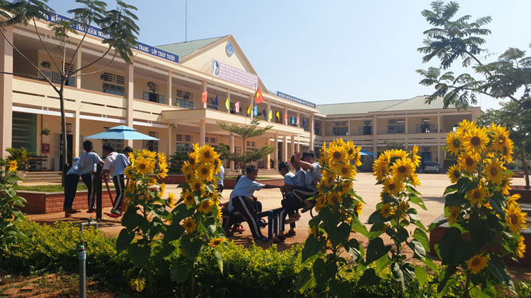 Trường Tiểu học Đinh Trang Hòa III được công nhận đạt chuẩn Quốc gia mức độ I vào cuối năm 2019