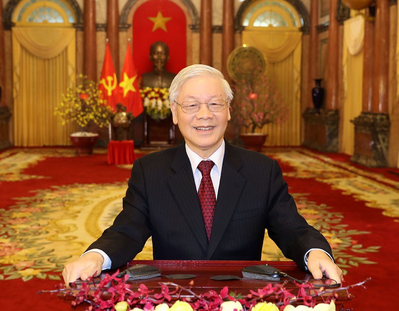 Tổng Bí thư, Chủ tịch nước Nguyễn Phú Trọng chúc Tết Canh Tý 2020
