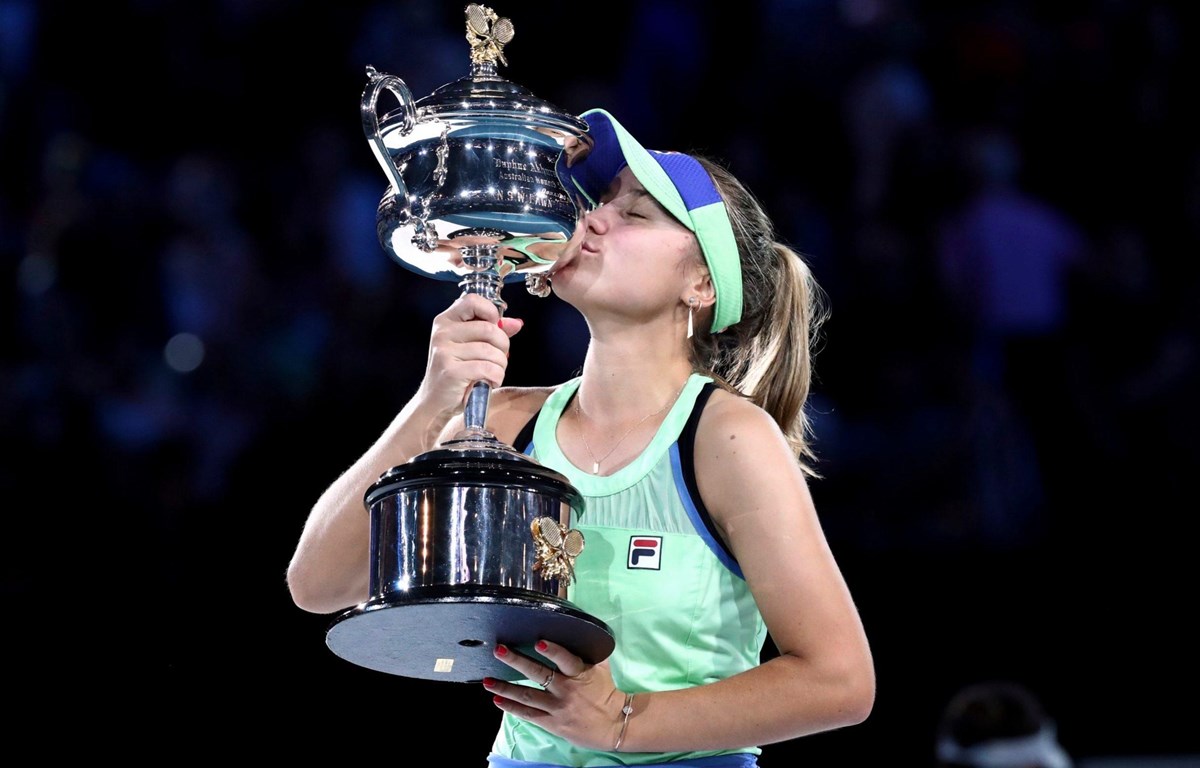 Ngược dòng hạ Muguruza, Kenin giành chức vô địch Australian Open