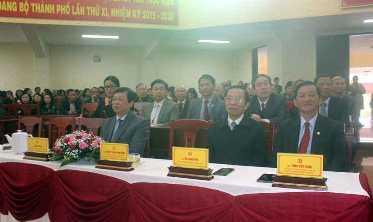 Các đại biễu dự lễ kỷ niệm