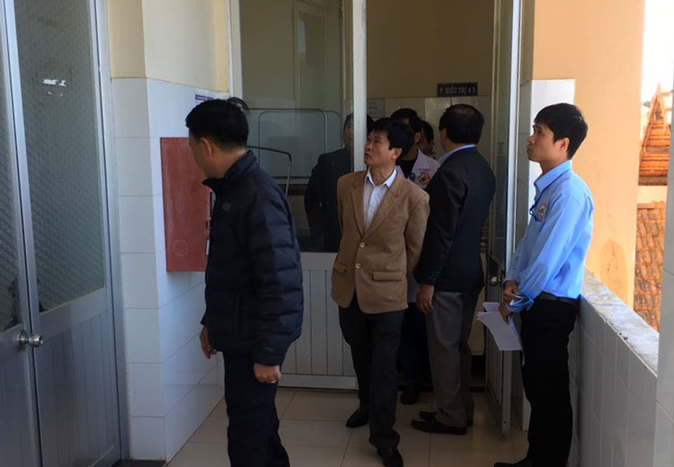 Kiểm tra đột xuất công tác phòng chống dịch nCoV tại các cơ sở y tế