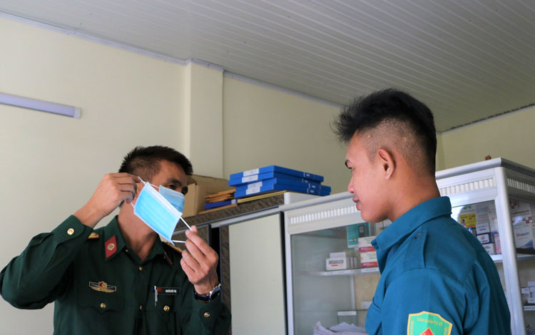 Ban Chỉ huy Quân sự TP Bảo Lộc tích cực phòng chống nCoV