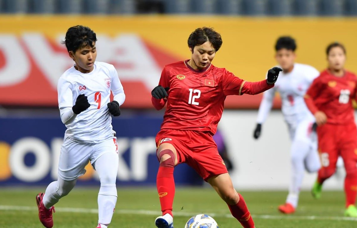 Tuyển nữ Việt Nam hạ Myanmar, mở ra cơ hội giành vé dự Olympic lịch sử
