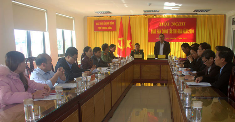 Cụm thi đua số 3 với công tác kiểm tra, giám sát, thi hành kỷ luật Đảng