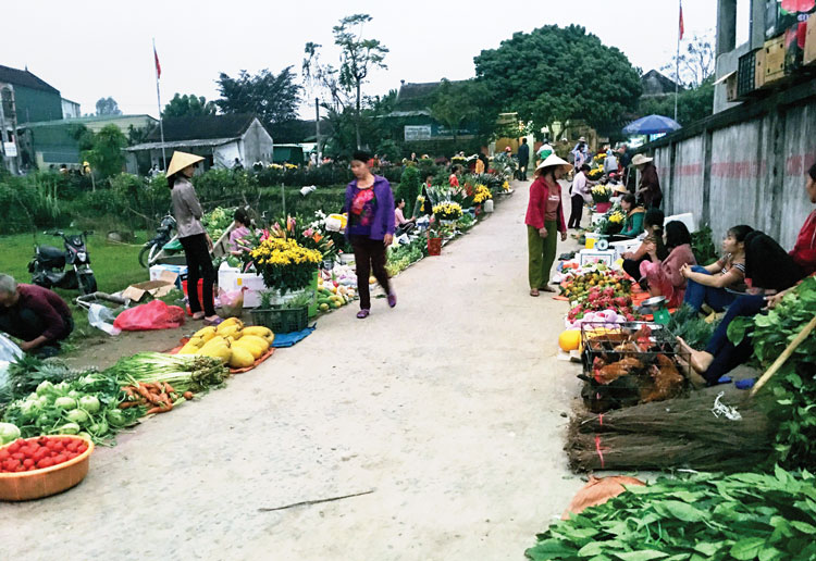 Mẹ và chợ quê