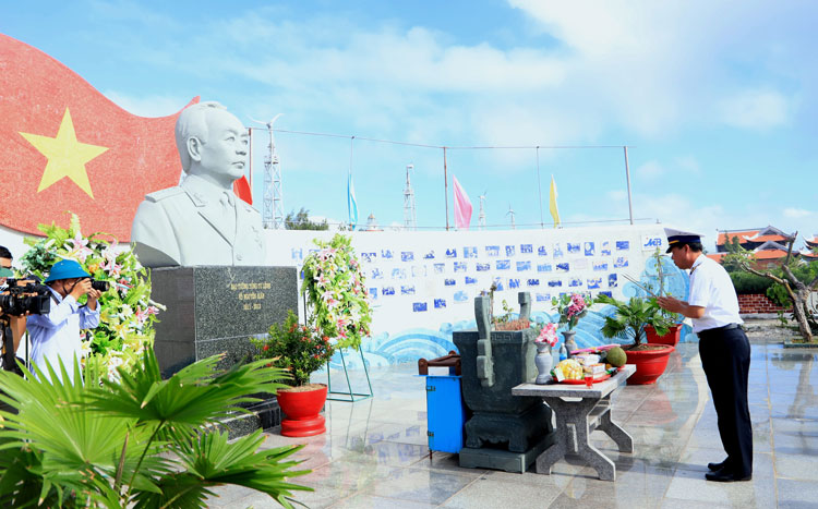 Dấu ấn Đại tướng Võ Nguyên Giáp trên đảo Sơn Ca