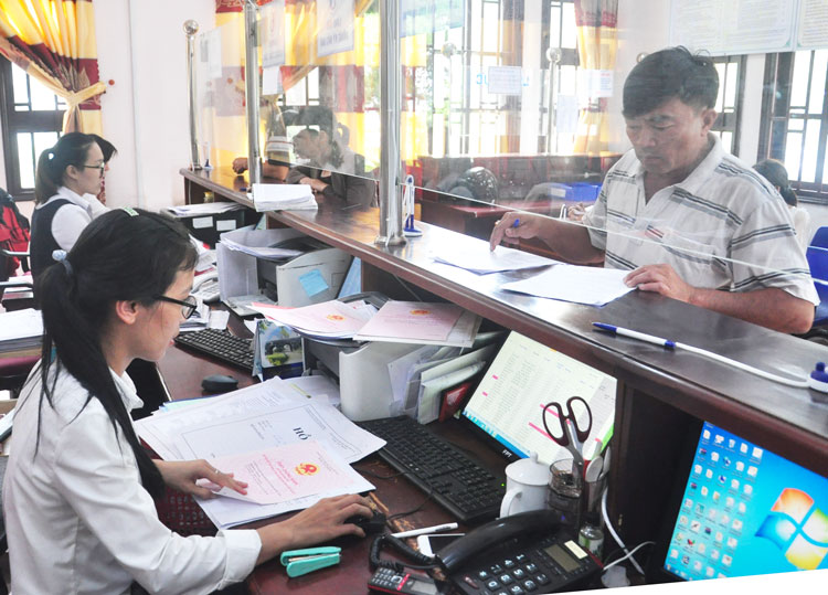 Chấm điểm giải quyết thủ tục hành chính