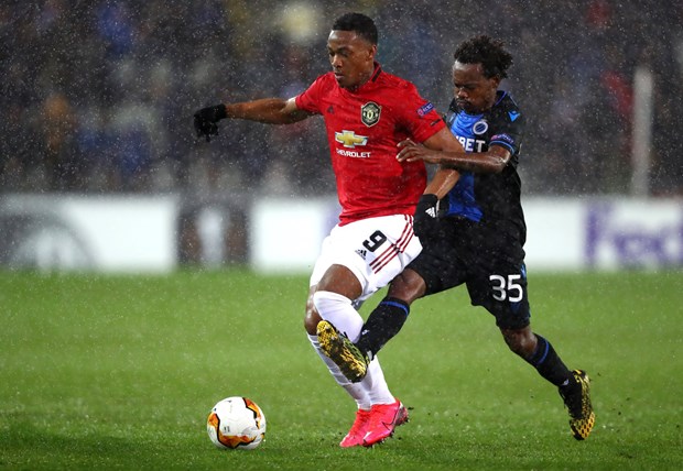 Hòa Club Brugge, Manchester United giành ưu thế trước trận lượt về