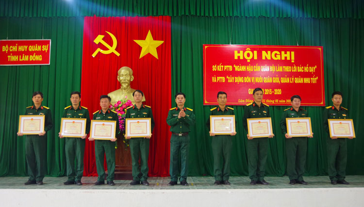 Ngành Hậu cần quân đội làm theo lời Bác