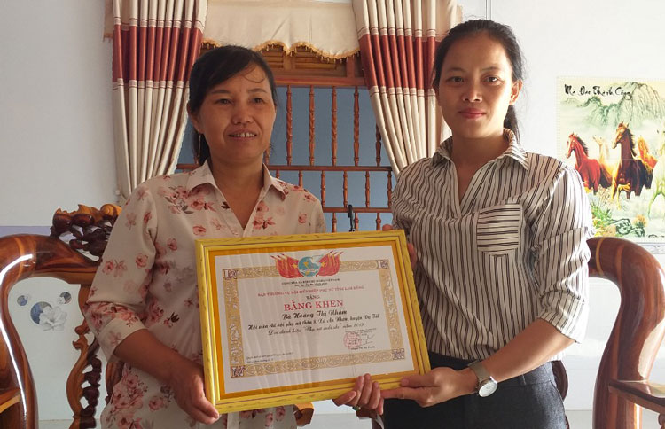 Chi hội trưởng phụ nữ vươn lên làm giàu