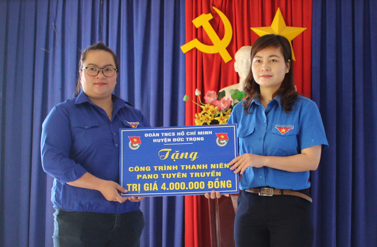 Đức Trọng ra quân tháng Thanh niên 2020