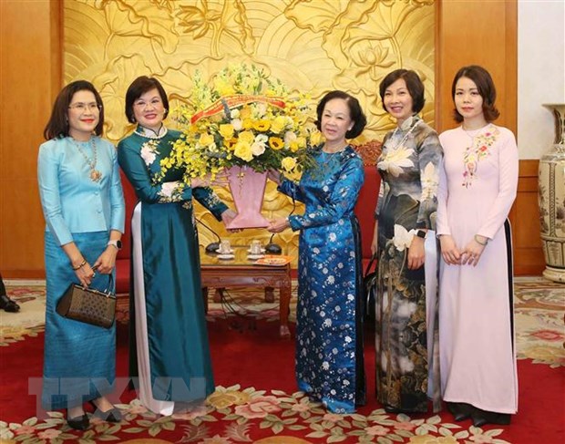 Thúc đẩy hoạt động của Nhóm Phụ nữ cộng đồng ASEAN
