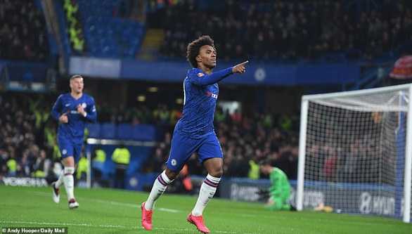 Thắng thuyết phục Liverpool, Chelsea vào tứ kết Cúp FA