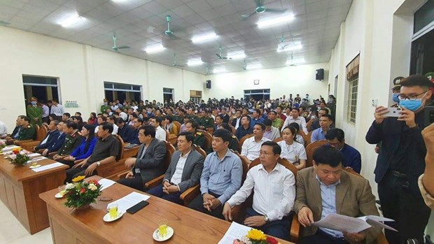 Công bố dỡ bỏ phong toả tại xã Sơn Lôi vào tối muộn 3/3/2020