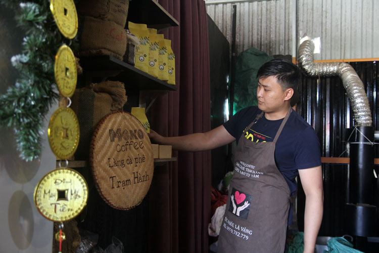 Cà phê sạch Trạm Hành từ tâm của chàng trai trẻ