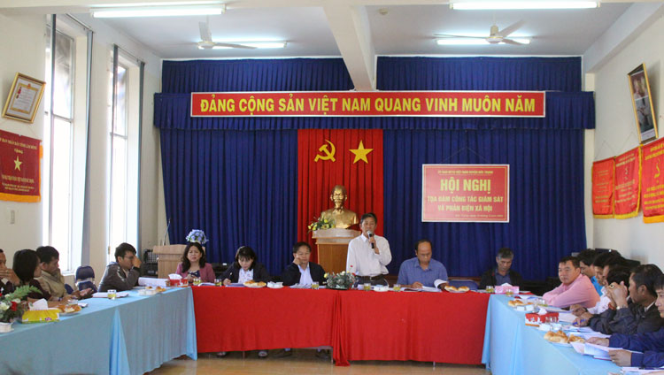 Ủy ban MTTQ Việt Nam huyện Đức Trọng triển khai kế hoạch giám sát và phản biện xã hội năm 2020