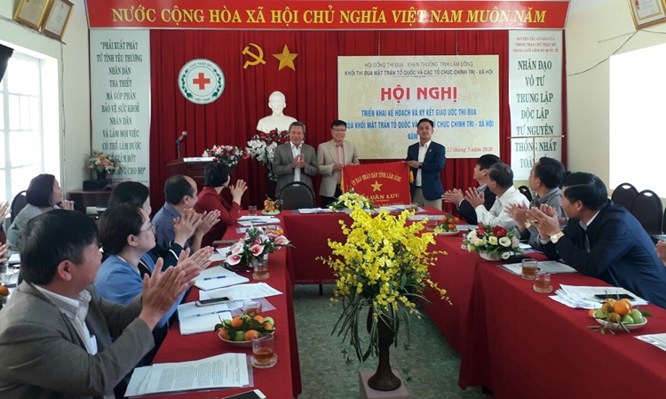 Khối thi đua Mặt trận Tổ quốc và các đoàn thể tỉnh phát động phong trào thi đua năm 2020