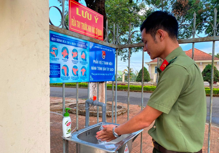 Hành trình ''Bàn tay sạch phòng, chống dịch bệnh Covid - 19''