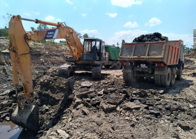 Múc đất đi bán thu lợi trái phép, 1 cá nhân bị xử phạt 5 triệu đồng