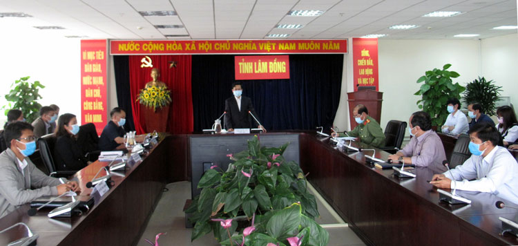 Sở Y tế tập huấn trực tuyến đa ngành phòng chống dịch Covid-19